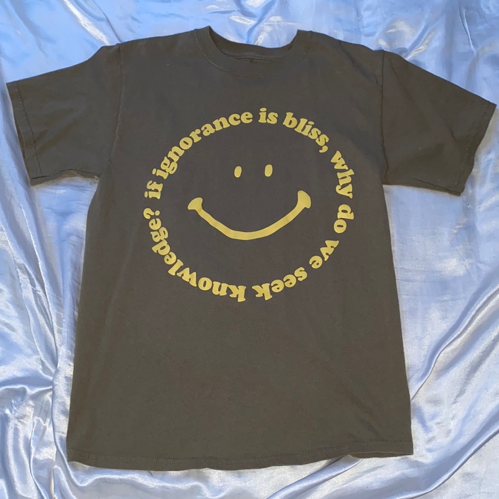 Brown t-shirt from PacSun, size S.